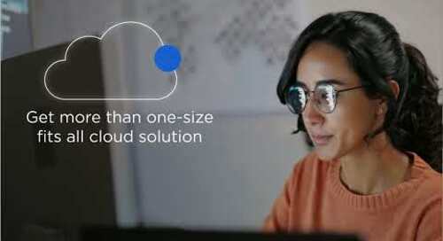 Enabling a sovereign and purpose-built cloud solution for scale, simplification, and control