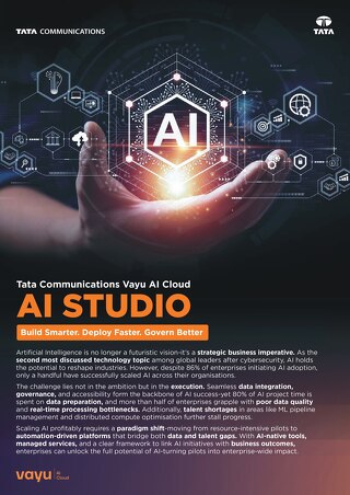 Build, train, deploy – Seamlessly with Tata Communications Vayu AI Cloud Platform