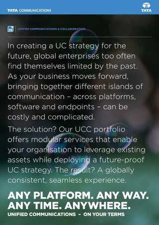 Any Platform. Any Way. Any Time. Anywhere.