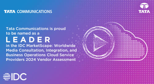 Leader in IDC MarketScape: Worldwide Media Consultation, Integration, and Business Operations Cloud Service Providers 2024 Vendor Assessment